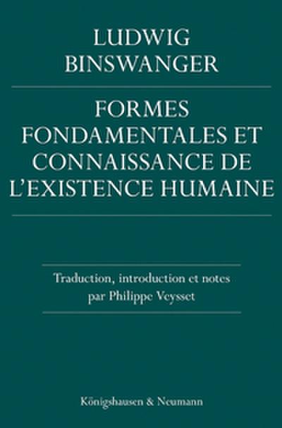 Formes fondamentales et connaissance de lexistence humaine