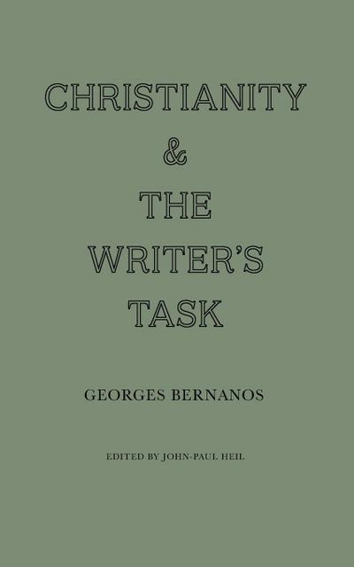 Christianity and the Writer’s Task