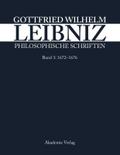 Philosophische Schriften 3