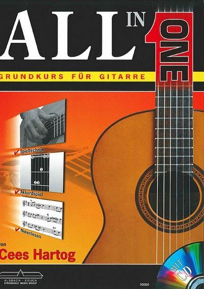 All in one (+CD) (dt)für Gitarre