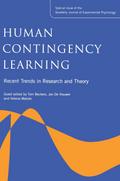 Human Contingency Learning: Recent Trends in Research and Theory