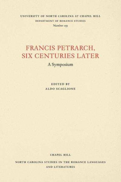 Francis Petrarch, Six Centuries Later