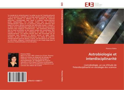 Astrobiologie et interdisciplinarité - Florence Malka