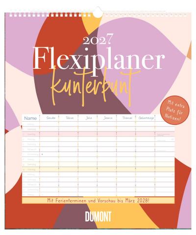 Flexiplaner kunterbunt 2027