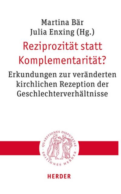 Reziprozität statt Komplementarität?