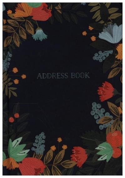 Address Book Modern Floral Small