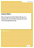 Die ertragsteuerliche Behandlung von Gewinnen aus der Beteiligung an einer US-limited partnership - Susanne Möbus