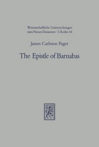 The Epistle of Barnabas