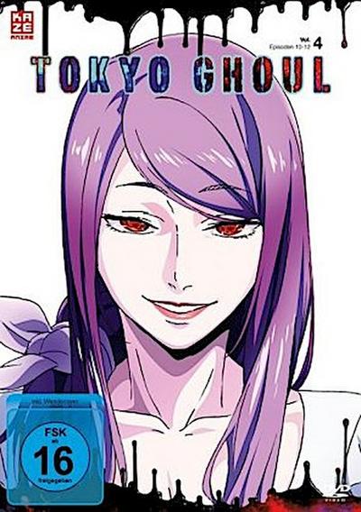 Tokyo Ghoul - DVD 4, 1 DVD + Online-Version