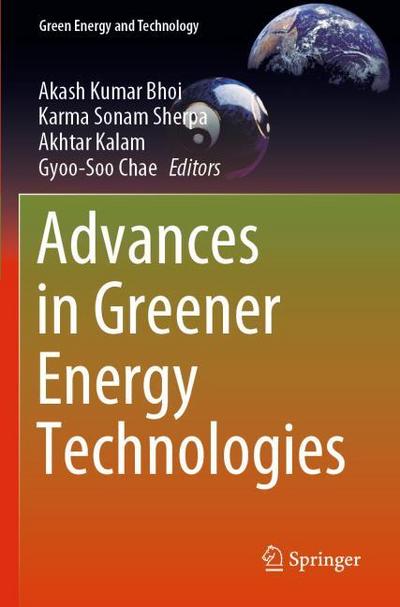 Advances in Greener Energy Technologies