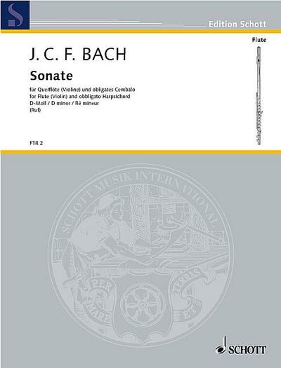 Sonate d-Mollfür Flöte und Cembalo