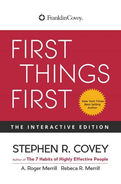 First Things First