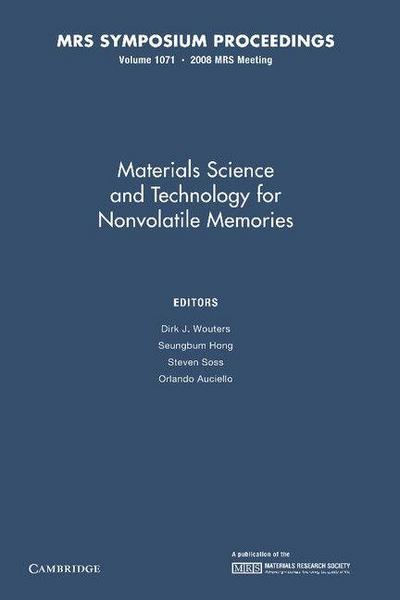 Materials Science and Technology for Nonvolatile Memories