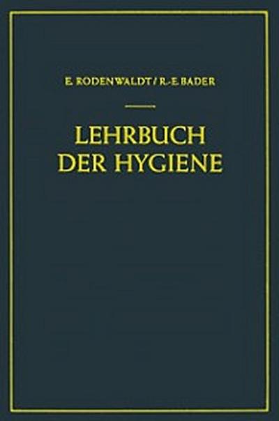 Lehrbuch der Hygiene