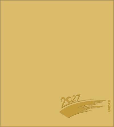 Foto-Malen-Basteln Bastelkalender gold 2027