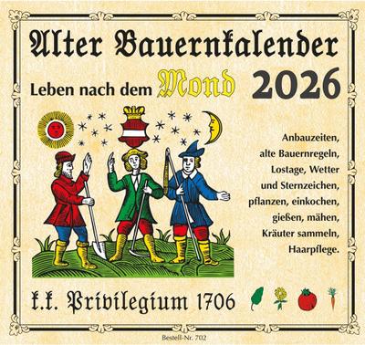 Alter Bauernkalender 2026. Der Praktische (Erlebniskalender)