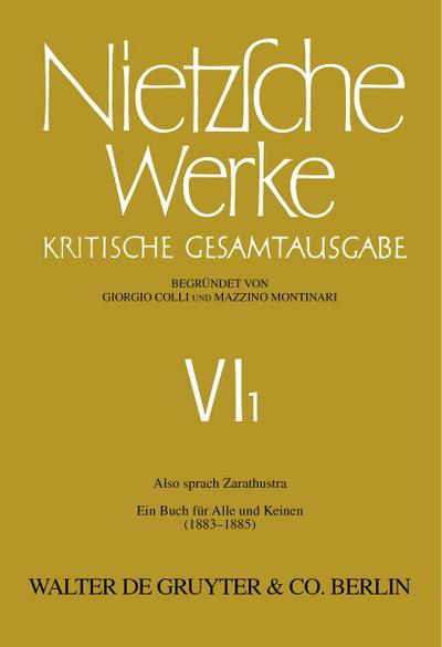 Also sprach Zarathustra