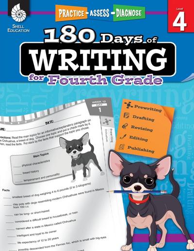 180 Days(tm) Writing for Fourth Grade