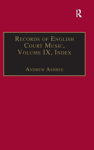 Records of English Court Music