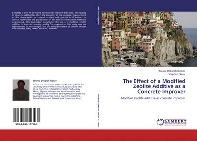 The Effect of a Modified Zeolite Additive as a Concrete Improver - Bolanle Deborah Ikotun
