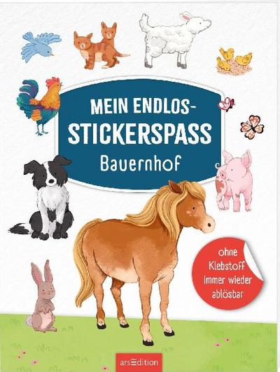 Mein Endlos-Stickerspaß - Bauernhof