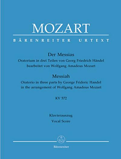 Der Messias KV 572 (Mozart/Händel), Klavierauszug