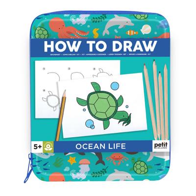 How to Draw Ocean Life
