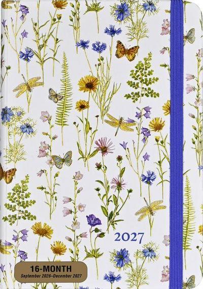 2027 Wildflower Garden Weekly Planner (16 Months, Sept 2026 to Dec 2027)
