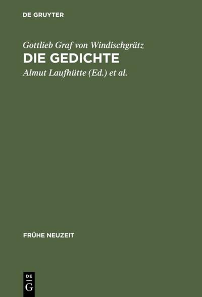 Gottlieb Graf von Windischgrätz: Die Gedichte