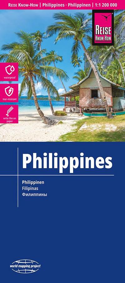 Reise Know-How Landkarte Philippinen / Philippines (1:1.200.000)