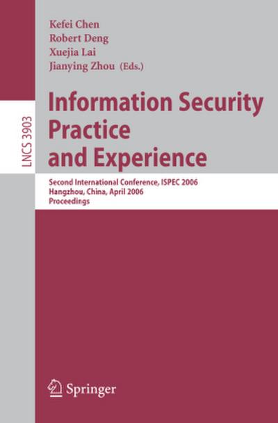 Information Security Practice and Experience