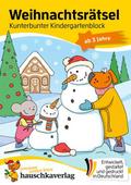 Weihnachtsrätsel - Kunterbunter Kindergartenblock 