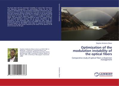 Optimization of the modulation instability of the optical fibers