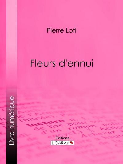 Fleurs d’ennui