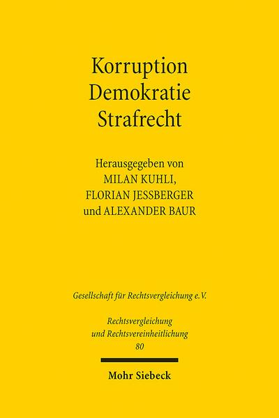 Korruption - Demokratie - Strafrecht