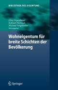 Wohneigentum für breite Schichten der Bevölkerung
