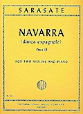 Navarra (danza espagnole) op.33for 2 violins and piano