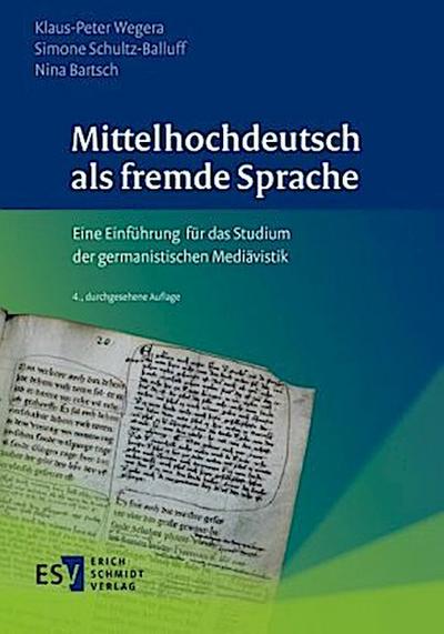 Mittelhochdeutsch als fremde Sprache