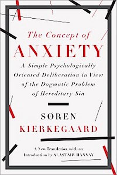 The Concept of Anxiety (eBook, EPUB) - Søren Kierkegaard