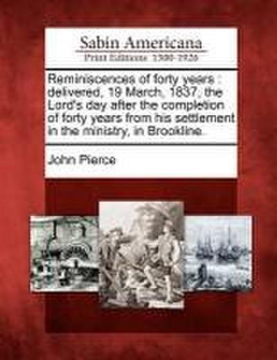 Reminiscences of Forty Years