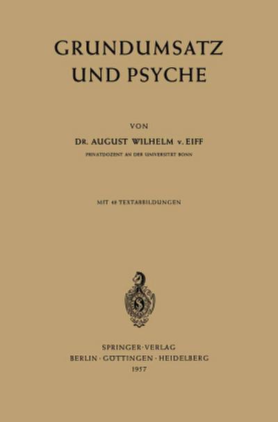 Grundumsatz und Psyche