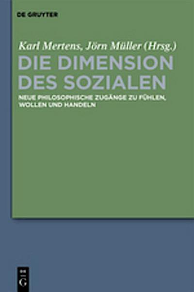 Die Dimension des Sozialen