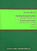 50 Konzertstudien op.26 Band 1 (Nr.1-25)für Fagott
