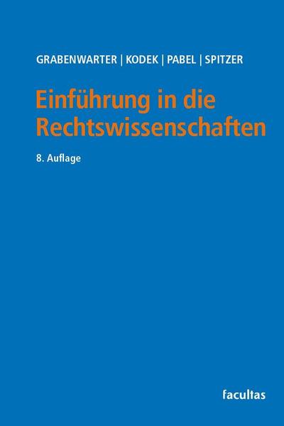 Einführung in die Rechtswissenschaften