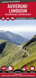 MoTourMaps Auvergne-Limousin Auto- und Motorradkar