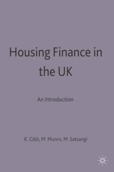 Housing Finance in the UK