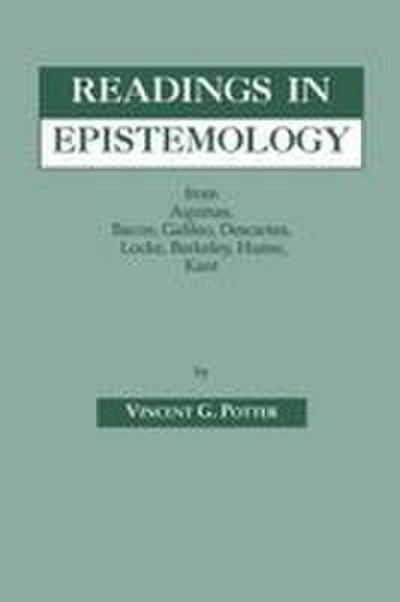 Readings in Epistemology