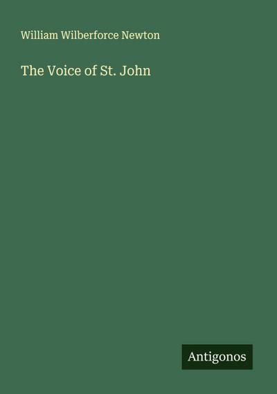 The Voice of St. John