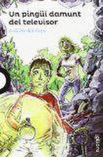 Un pinguï damunt del televisor catal