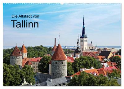 Die Altstadt von Tallinn (Wandkalender 2026 DIN A2 quer), CALVENDO Monatskalender